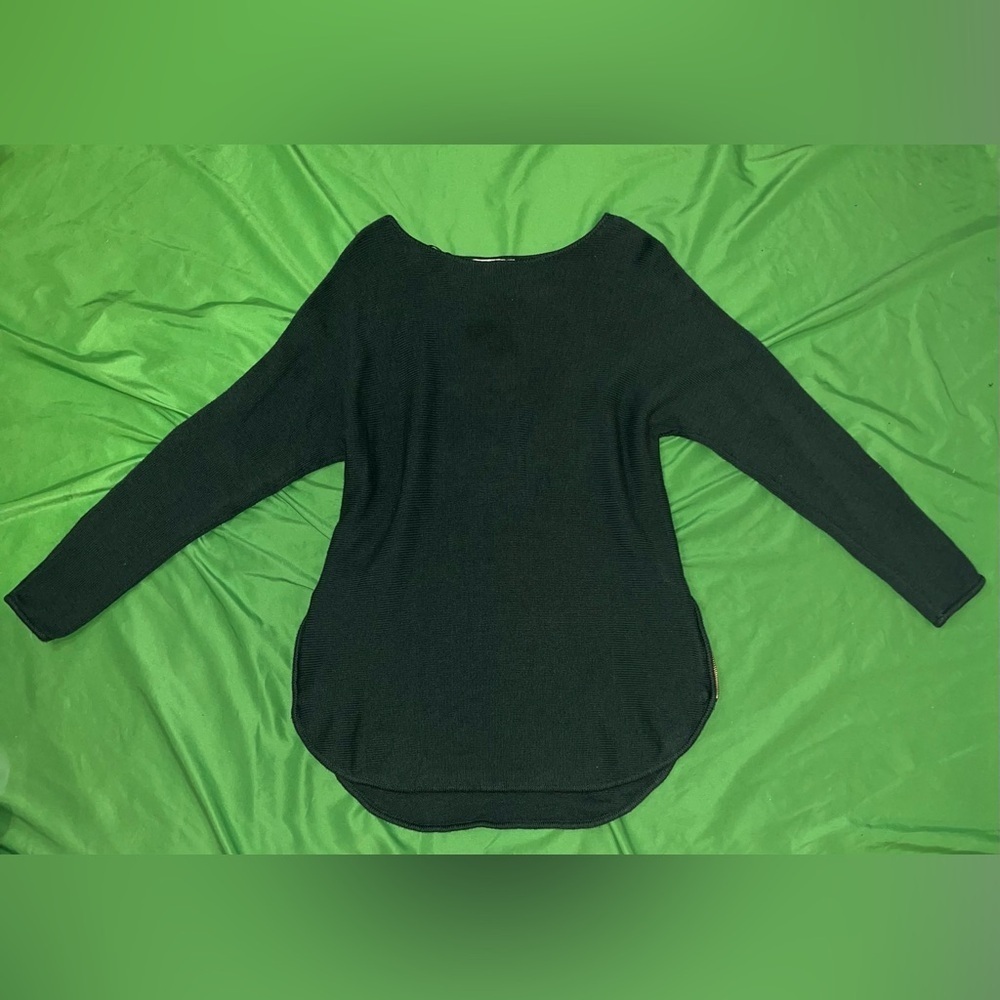 Michael by Michael Kors Green Long Sleeve Sweater size Medium